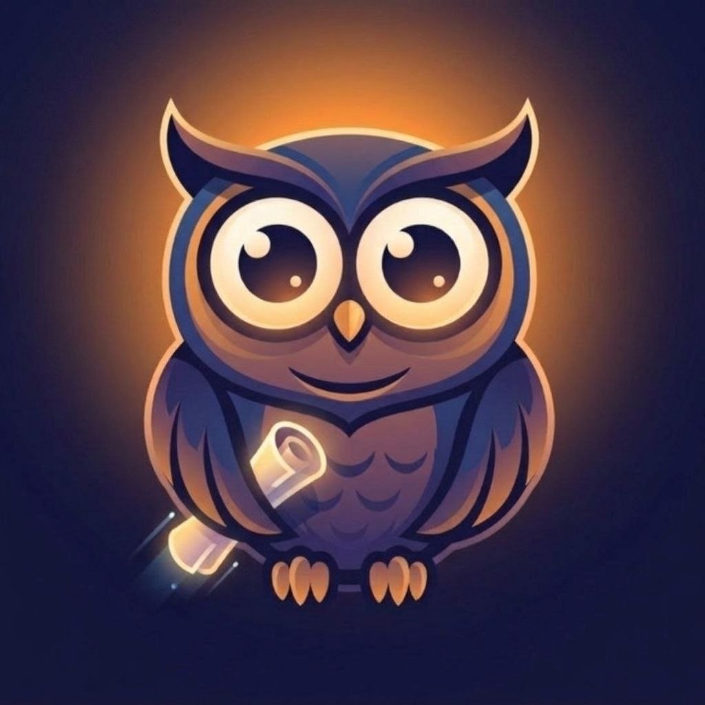 Owly — AI-сова с дайджестом, маскот OwlyDigest
